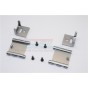 ALUMINIUM BATTERY HOLDER (138MM) - 1SET--MF0126L