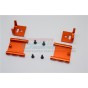 ALUMINIUM BATTERY HOLDER (134MM) - 1SET--MF0126M