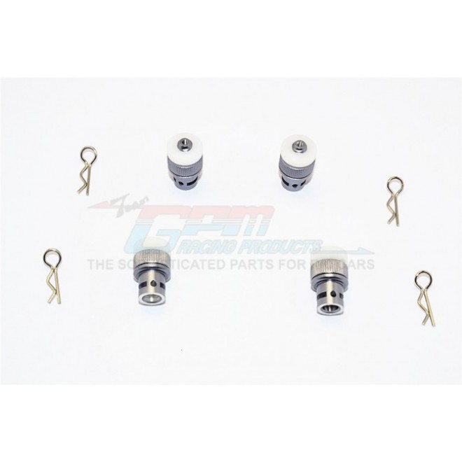 ALUMINIUM FRONT & REAR MAGNET BODY POST - 1SET--TEL201A