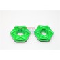 ALUMINIUM WHEEL HEX CLAW (+1MM) - 2PCS--TXM006/+1