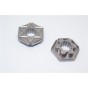 ALUMINIUM WHEEL HEX CLAW (+1MM) - 2PCS--TXM006/+1