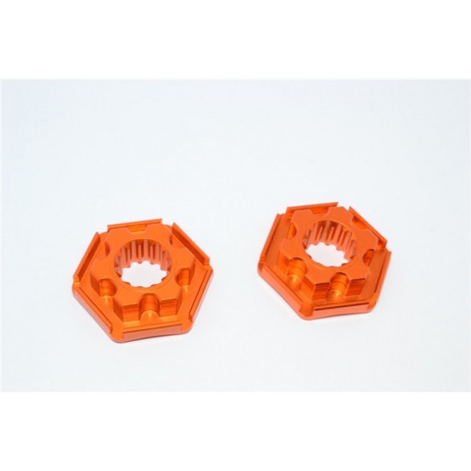 ALUMINIUM WHEEL HEX CLAW (+1MM) - 2PCS--TXM006/+1