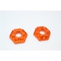 ALUMINIUM WHEEL HEX CLAW (+1MM) - 2PCS--TXM006/+1