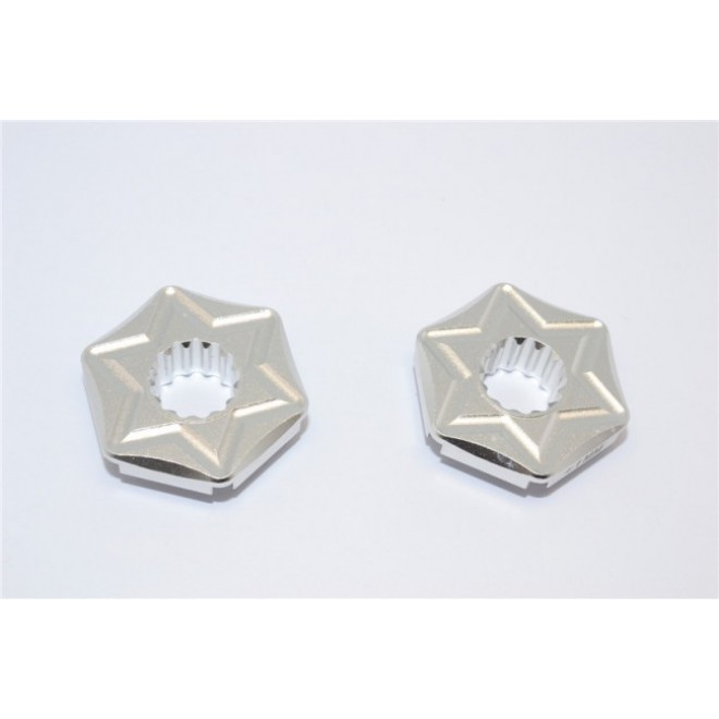 ALUMINIUM WHEEL HEX CLAW (+1MM) - 2PCS--TXM006/+1