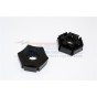 ALUMINIUM WHEEL HEX CLAW (+3MM) - 2PCS--TXM006/+3