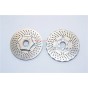 ALUMINIUM FRONT WHEEL HEX CLAW +3MM WITH BRAKE DISK-2PCS--TXM006F/DISK