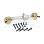 ALUMINUM 7075 BRASS FRONT STRAIGHT AXLE HOUSING--SCXP012