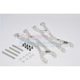 ALUMINIUM FRONT / REAR UPPER ARMS -1PR--TXM054F/R