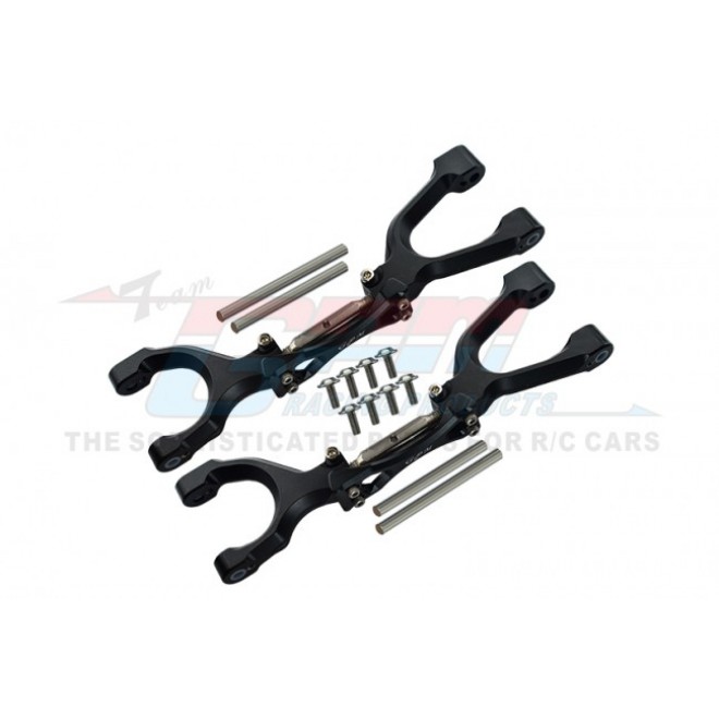 SPRING STEEL + ALUMINUM SUPPORTING MOUNT WITH FRONT / REAR UPPER ARMS SET--TXM054SN