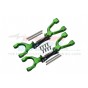 SPRING STEEL + ALUMINUM SUPPORTING MOUNT WITH FRONT / REAR UPPER ARMS SET--TXM054SN