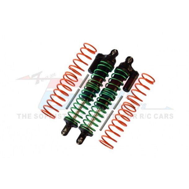 ALUMINIUM FRONT/REAR ADJUSTABLE SPRING  SHOCKS - 1PR--TXM12170