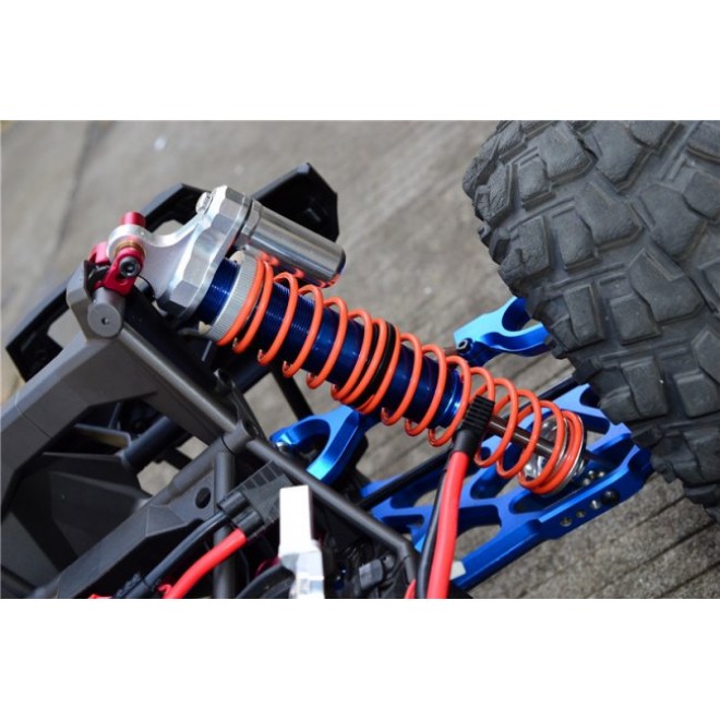 ALUMINIUM FRONT/REAR ADJUSTABLE SPRING  SHOCKS - 1PR--TXM12170