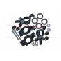 ALUMINUM FRONT & REAR OVERSIZED KNUCKLE ARM - 20PC SET--TXM2122L