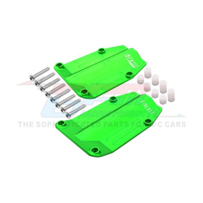 ALUMINIUM CENTRE SKID PLATE - 2PCS SET--TXM332