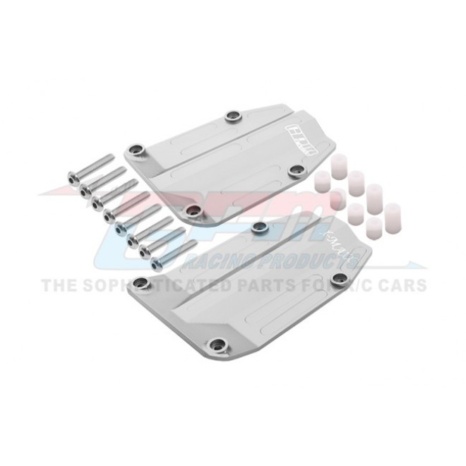 ALUMINIUM CENTRE SKID PLATE - 2PCS SET--TXM332