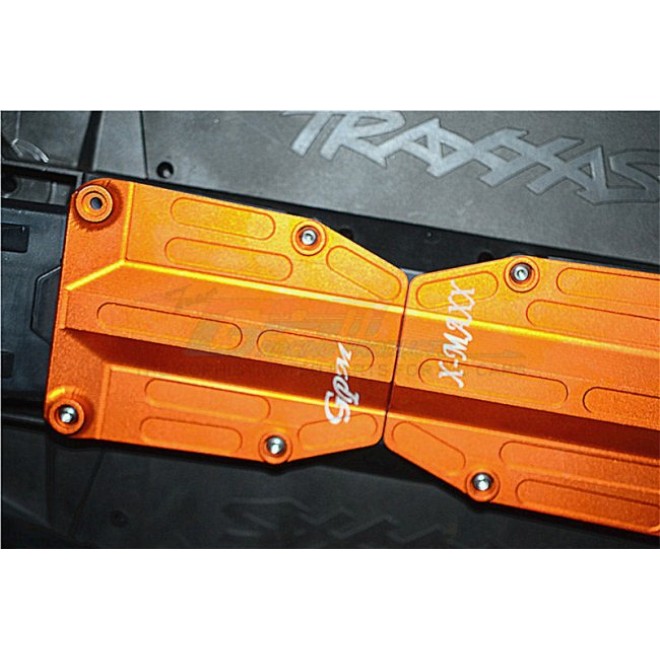 ALUMINIUM CENTRE SKID PLATE - 2PCS SET--TXM332