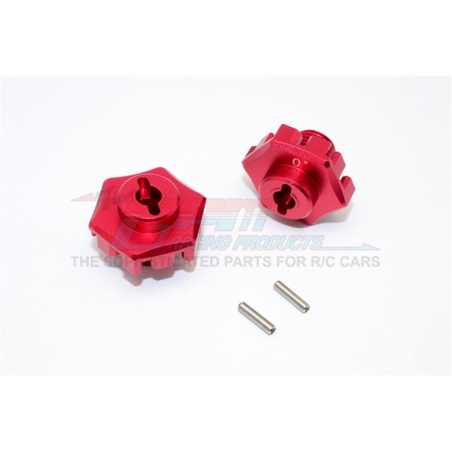 ALUMINIUM WHEEL HEX CLAW (0MM) - 2PCS--XO006