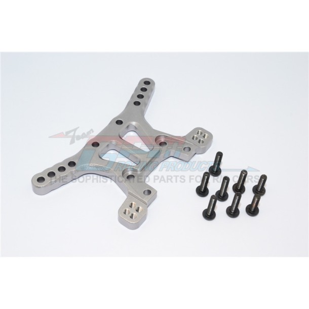 ALUMINIUM FRONT 4MM ADJUSTABLE SHOCK TOWER - 1PC SET--XO028