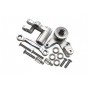 ALUMINIUM STEERING ASSEMBLY WITH BEARINGS & STAINLESS STEEL SCREWS - 1SET--XO048