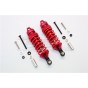 ALUMINUM FRONT/REAR ADJUSTABLE SPRING DAMPER - 1PR SET--XO087F/R