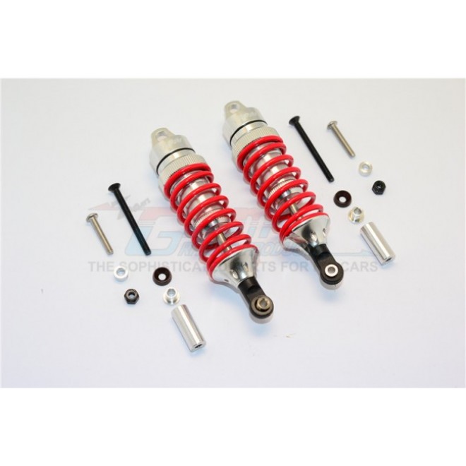 ALUMINUM FRONT/REAR ADJUSTABLE SPRING DAMPER - 1PR SET--XO087F/R