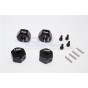 ALLOY HEX ADAPTER (14MMX9MM)- FOR OPTIONAL 14MM HEX WHEEL ONLY--AX010/14X9MM