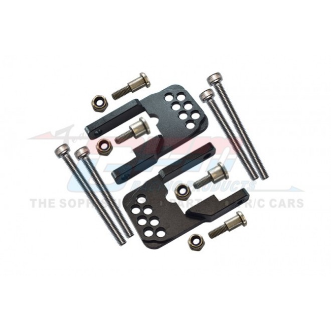 ALLOY REAR DAMPER MOUNT WITH MULITPLE  HOLES-1SET--CC030M