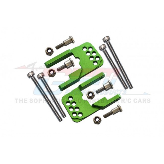 ALLOY REAR DAMPER MOUNT WITH MULITPLE  HOLES-1SET--CC030M