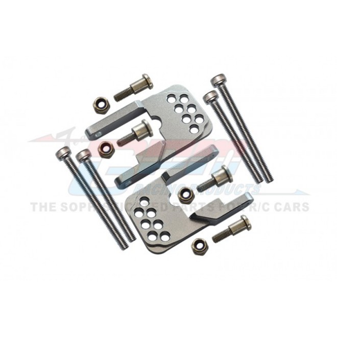 ALLOY REAR DAMPER MOUNT WITH MULITPLE  HOLES-1SET--CC030M