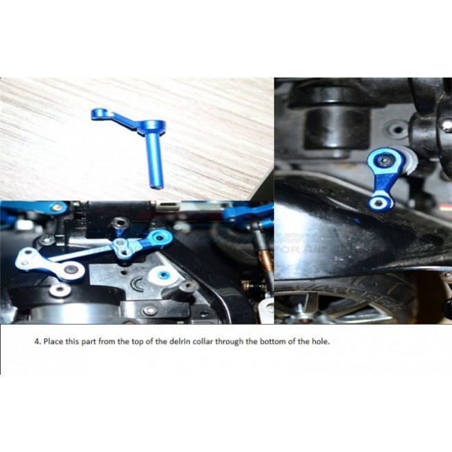 ALUMINIUM STEERING ASSEMBLY - 1SET--CC048