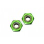 ALUMINIUM FRONT WHEEL HEX ADAPTER WITH BEARING - 2PCS SET (USE WITH GPM OPTIONAL EX WHEELS & TIRES)--DT3010F