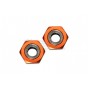 ALUMINIUM FRONT WHEEL HEX ADAPTER WITH BEARING - 2PCS SET (USE WITH GPM OPTIONAL EX WHEELS & TIRES)--DT3010F