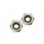 ALUMINIUM FRONT WHEEL HEX ADAPTER WITH BEARING - 2PCS SET (USE WITH GPM OPTIONAL EX WHEELS & TIRES)--DT3010F