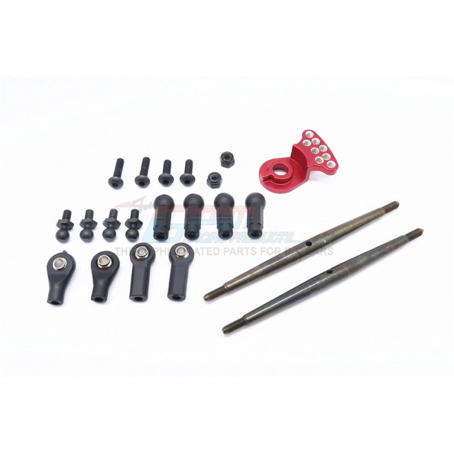 SPRING STEEL MODIFIED ANTI-THREAD  STEERING TIE ROD WITH SERVO SAVER (P3)  - 1SET--DT3160STM