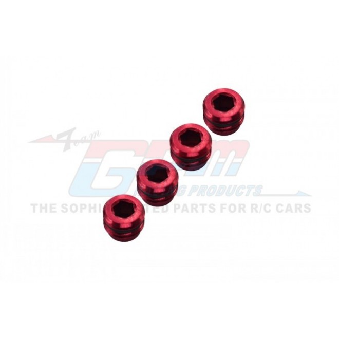 ALLOY COLLARS WITH SEALING RUBBER  WASHERS FOR ERV021 - 4PCS SET--ERV021/A.CO