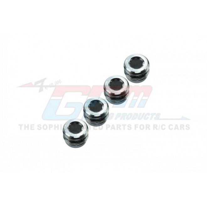 ALLOY COLLARS WITH SEALING RUBBER  WASHERS FOR ERV021 - 4PCS SET--ERV021/A.CO