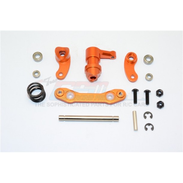 ALLOY FRONT/REAR BODY POST MOUNT WITH POST-1SET--MSV048