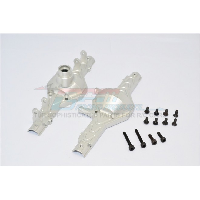 ALLOY FRONT/REAR GEAR BOX - 1 SET--SCX012