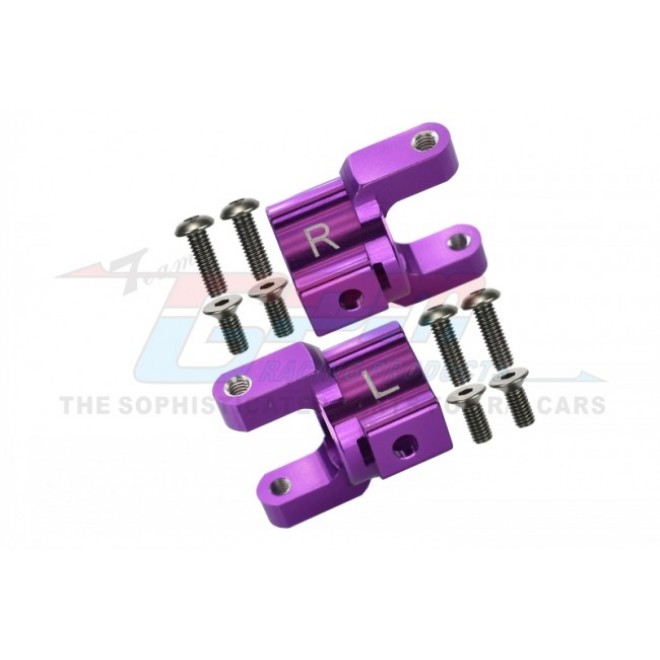 ALLOY FRONT C-HUB - 1PR SET--SCX019