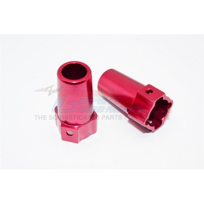 ALLOY REAR AXLE ADAPTERS - 1PR--SCX022