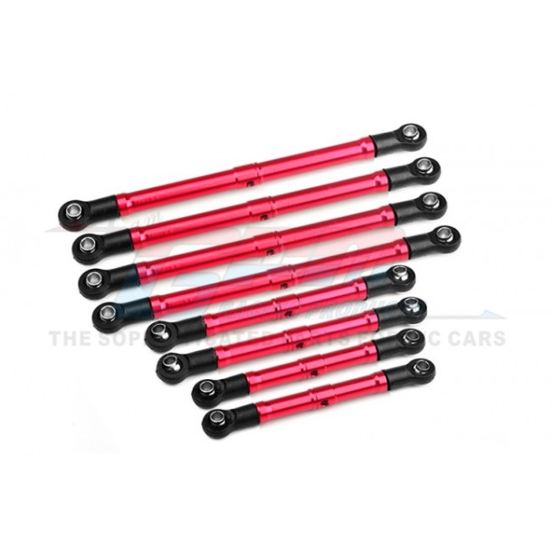 ALUMINIUM 6061-T6 SUSPENSION LINK SET--TRX4MA160