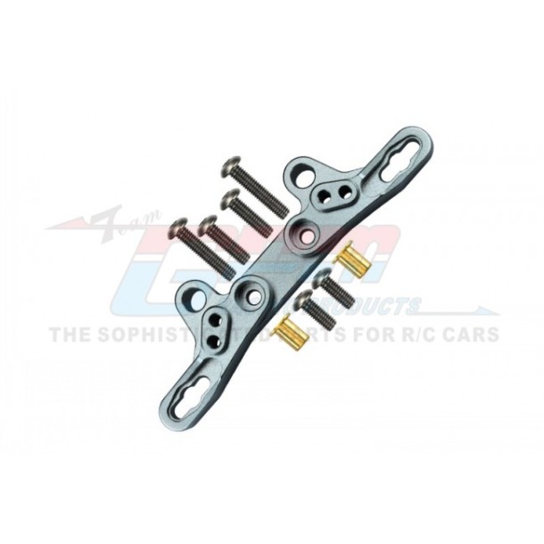 ALLOY FRONT/REAR DAMPER PLATE - 1PC--TT2028