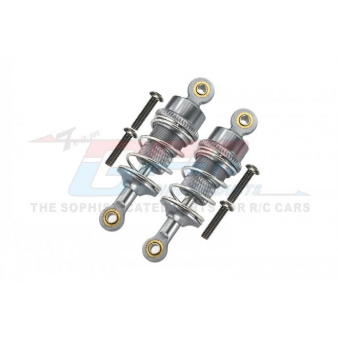 ALLOY FRONT/REAR ADJUSTABLE ALLOY BALL  TOP 53MM DAMPER - 1PR--TT2053F/R