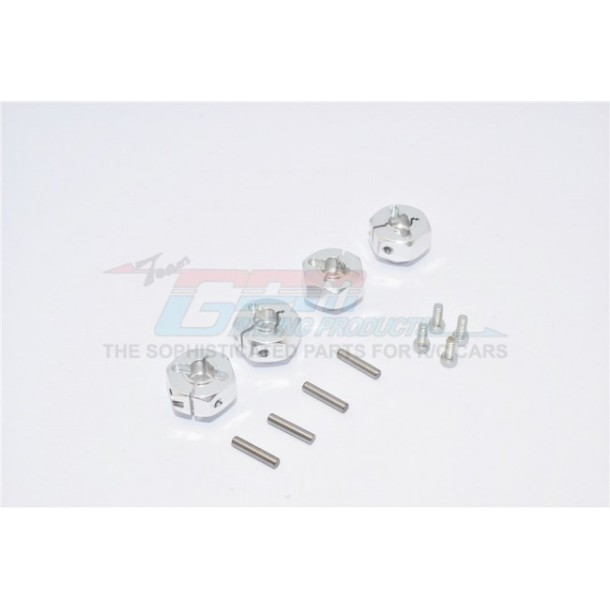 ALLOY HEX ADAPTORS (12MM) - 4PCS SET--WR010