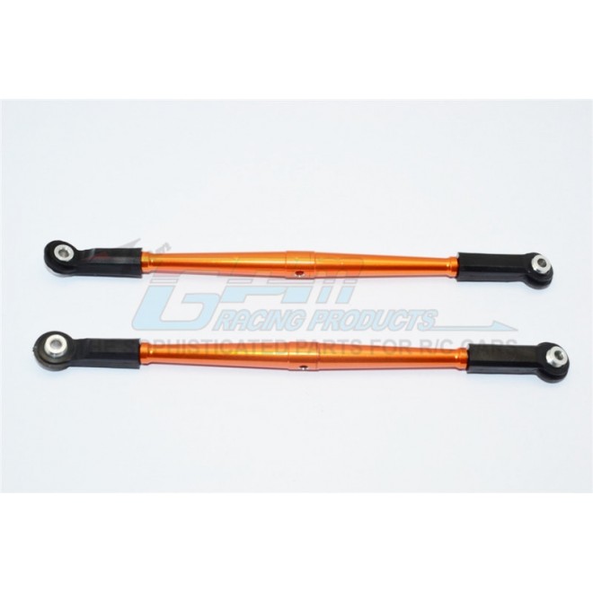 ALUMINIUM REAR UPPER CHASSIS LINK PARTS WITH PLASTIC ENDS - 1PR--YT014RP