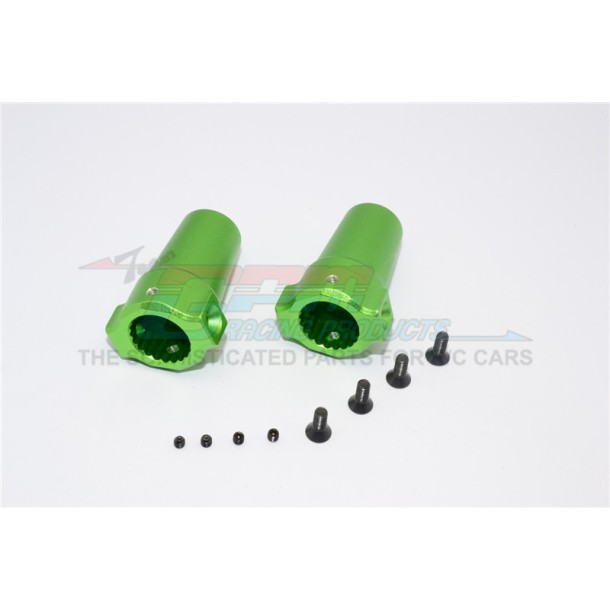 ALUMINIUM STRAIGHT AXLE ADAPTER - 1PR SET--YT022N