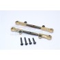 SPRING STEEL STEERING ANTI-THREAD  TIE ROD WITH ALUMINIUM ENDS - 1PR SET--YT047S