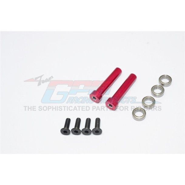 ALUMINIUM STEERING ASSEMBLY POSTS WITH  BEARINGS - 2PCS SET--YT048A