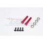 ALUMINIUM STEERING ASSEMBLY POSTS WITH  BEARINGS - 2PCS SET--YT048A