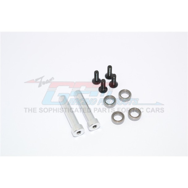 ALUMINIUM STEERING ASSEMBLY POSTS WITH  BEARINGS - 2PCS SET--YT048A